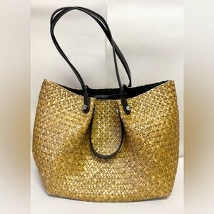 All Saints Allington Straw Tote